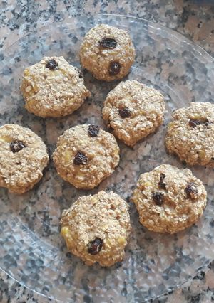 Una foto de Galletitas de avena y pasas
