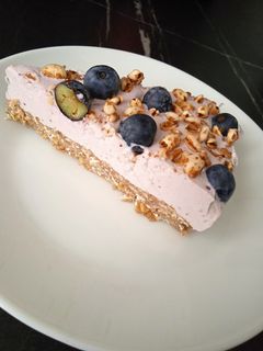 Zdjęcie przepisu Skyrowy Sernik- Jagodowy.