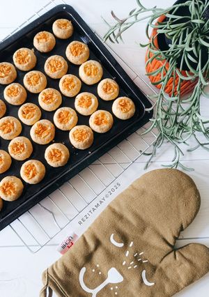 Foto resep Garlic Cheese Cookies