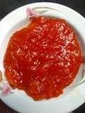 কাচা পেপের জেলি