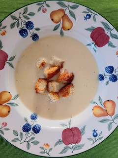 Sajtkrémleves recept fotója
