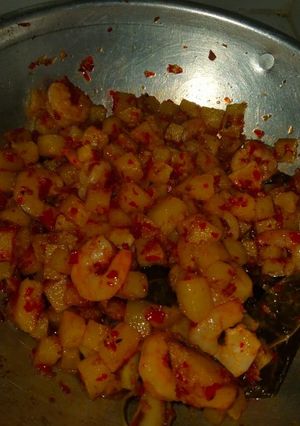 Foto resep Balado Kentang Udang