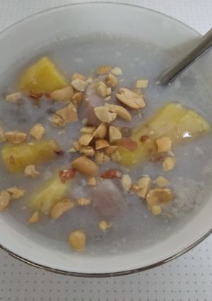 Hình của món Chè Chuối Chưng.
