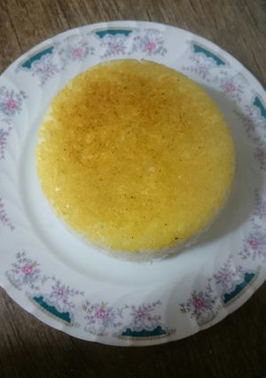 عکسی از دستور ته دیگ زردچوبه و دارچین