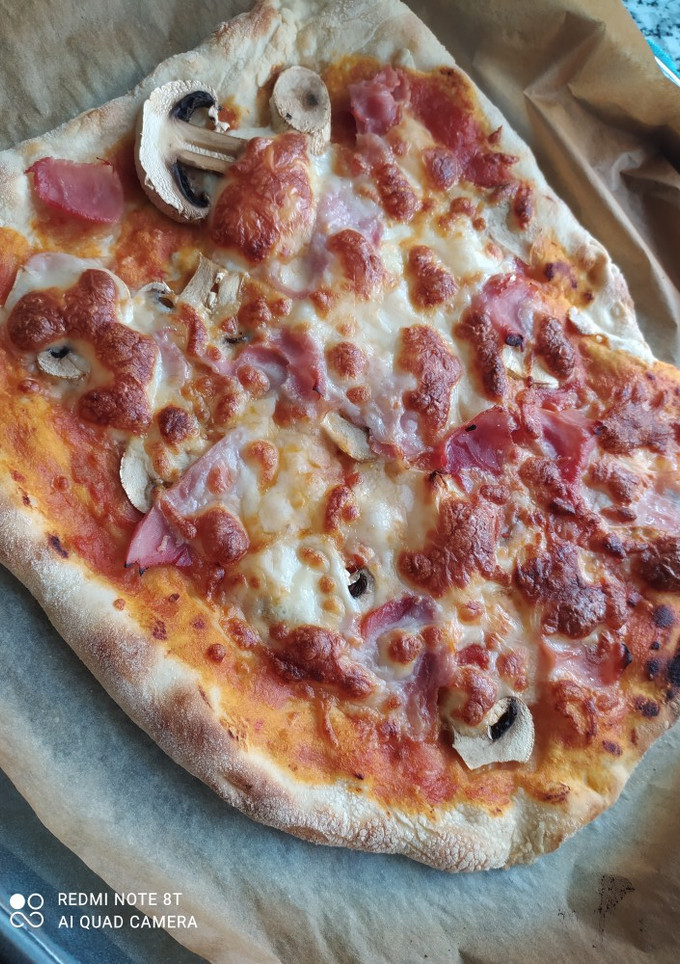 Una foto de Masa pizza con masa madre