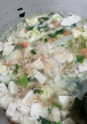 Foto resep Sayur sup bakso