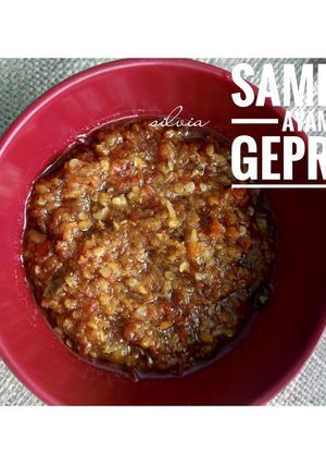 Foto resep Sambel ayam geprek