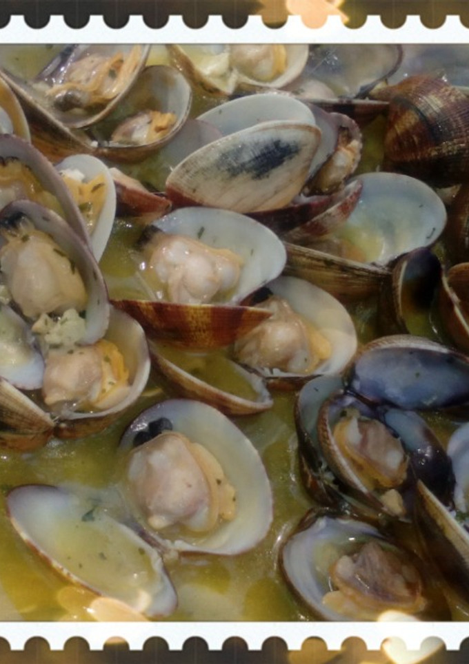 Una foto de Almejas a la marinera con brandy