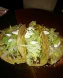 Tacos de carne con papa