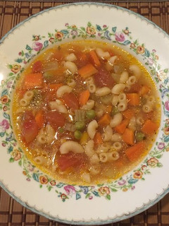 Una foto de Minestrone
