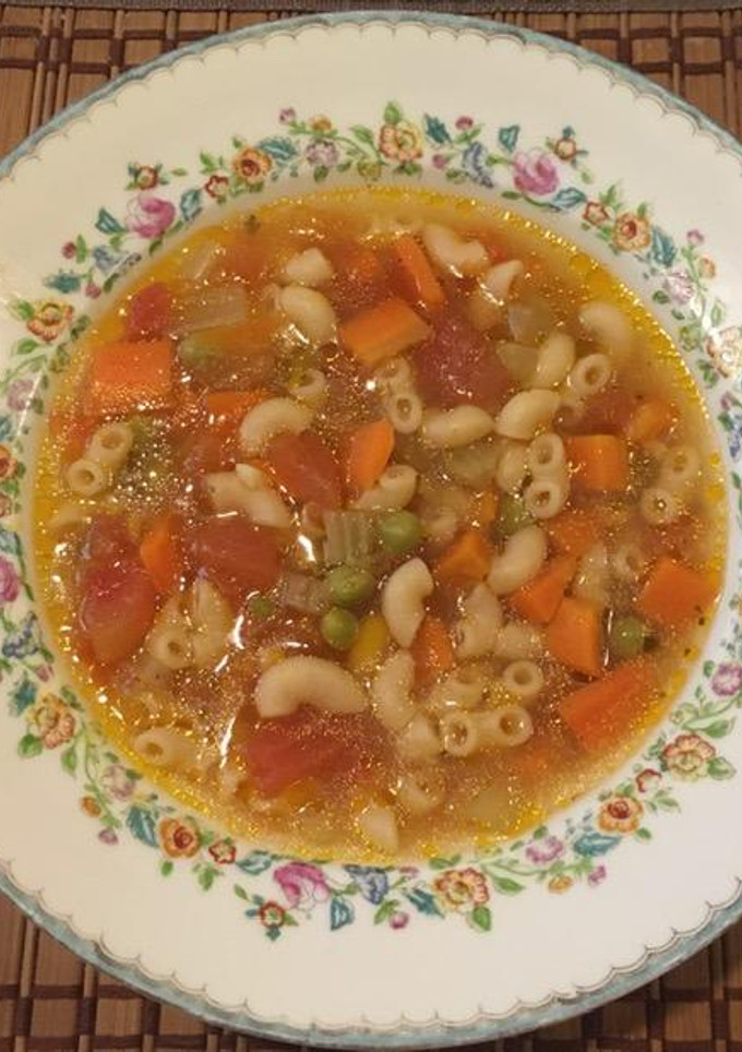 Una foto de Minestrone