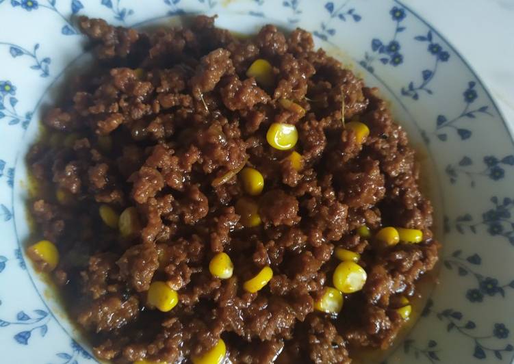 Tumis Daging Cincang Lada Hitam