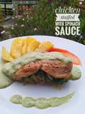Chicken Stuffed with Spinach Sauce