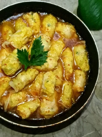 Cara Mudah Membuat Resep Sawi Chicken Roll yang  Bikin Ketagihan Anti Ribet, Menggugah Selera