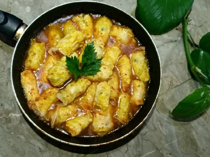 Cara Mudah Membuat Resep Sawi Chicken Roll yang  Bikin Ketagihan Anti Ribet, Menggugah Selera