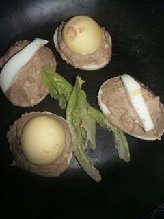 Una foto de Huevos rellenos para las festividades