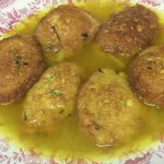 Una foto de “Huevos Aconejados “ (Sopa de rellenos)