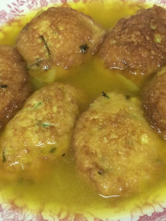 Una foto de “Huevos Aconejados “ (Sopa de rellenos)