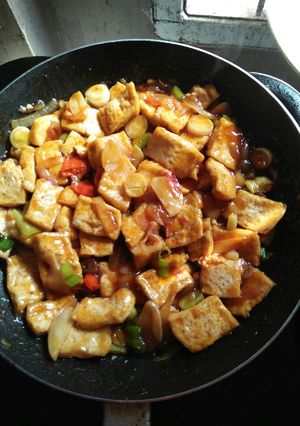 Foto resep Tahu asam manis pedas