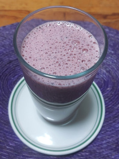 Una foto de Smoothie de frutos rojos