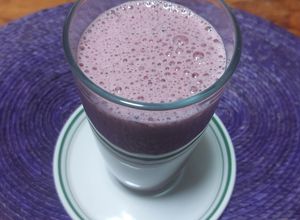 Una foto de Smoothie de frutos rojos