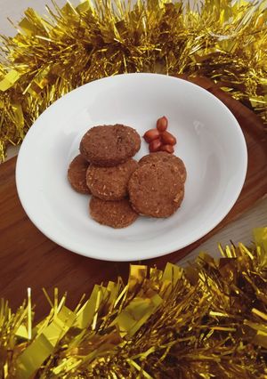 Foto resep Kue Kering Kacang Sehat (VCO dan Gula Aren)