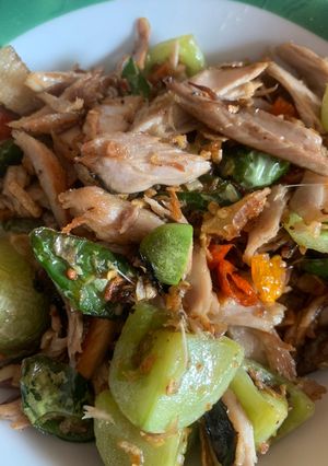 Foto resep Tongkol Suir Pete Lombok Iko