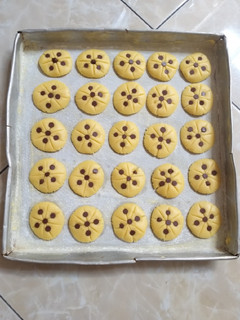 Foto resep Choco Chip Butter Cookies