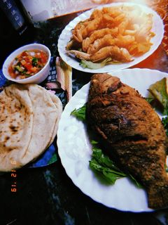 صورة لوصفة سمك معكرونه وبلطي 🐟
