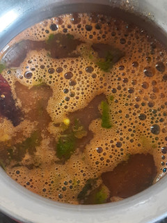 தூதுவளை இலை ரசம்(thoothuvalai rasam recipe in tamil) செய்முறை முக்கிய புகைப்படம்