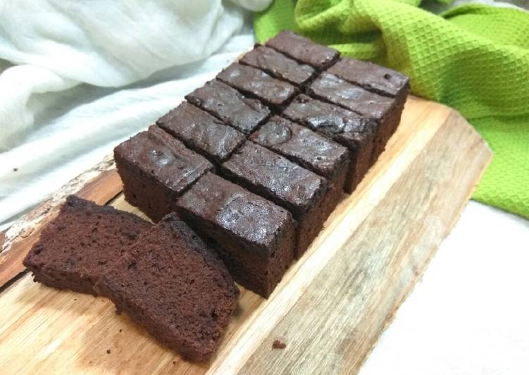 Brownies panggang putih telur #2 #20