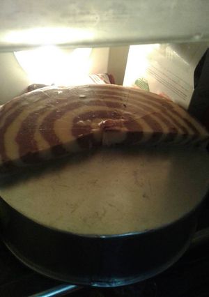 Foto resep Puding zebra