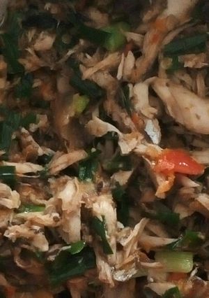 Foto resep Tongkol suwir pedes