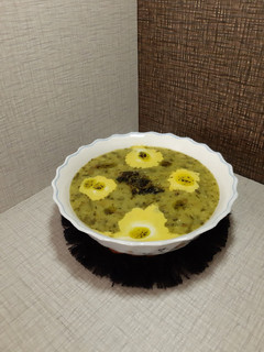 عکسی از دستور آش بلغور جو