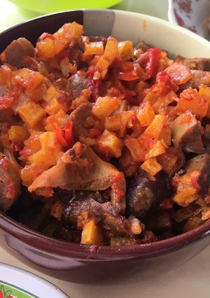 Foto resep Kentang Ati Manis Pedas (ala anak kos)