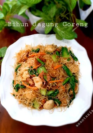 Foto resep Bihun jagung goreng