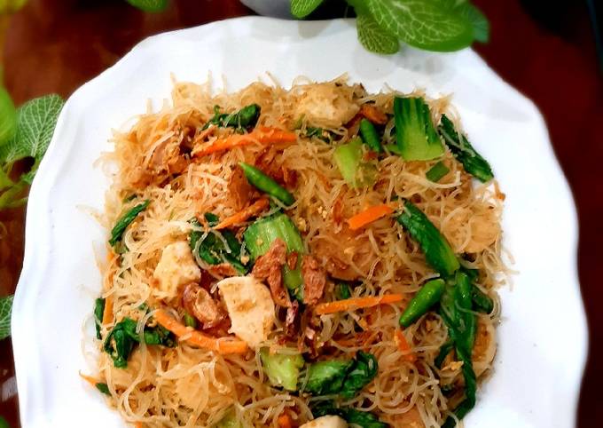 Bihun jagung goreng