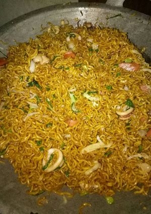Foto resep Mie goreng seafood