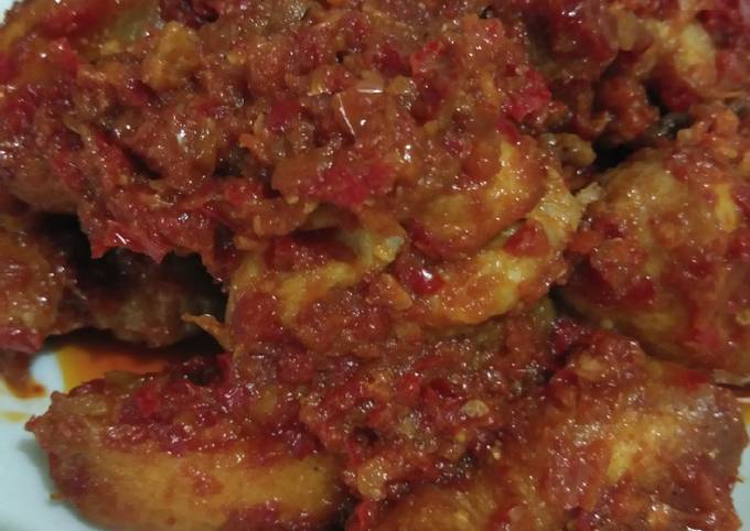 Filet ayam balado