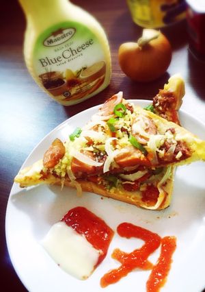 Foto resep Pizza Roti Tawar tanpa oven