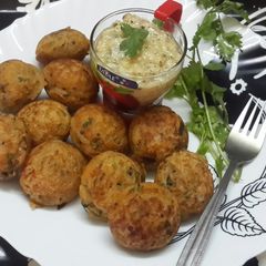 A picture of Stuffed potato masala appe.