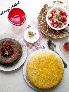 عکسی از دستور کوکو سبزی