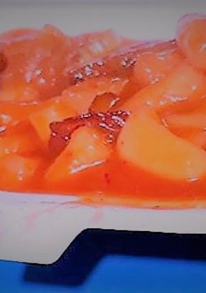Hình của món Tokbokki.