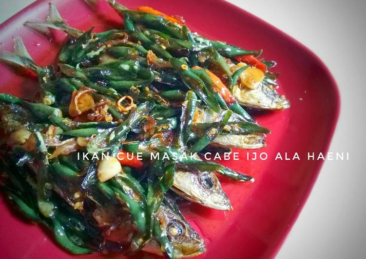 🐟Ikan Cue(keranjang) Masak Cabe Ijo Simple🐟