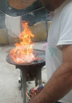 Una foto de Asado a las brasas