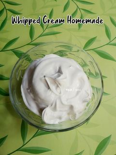 Foto resep Whipped Cream Homemade