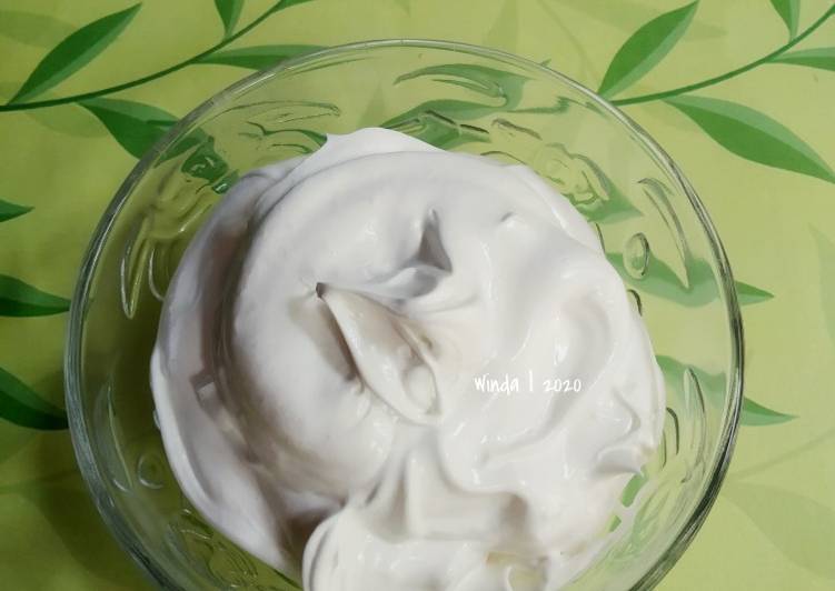 Cara Gampang Membuat Whipped Cream Homemade Anti Gagal