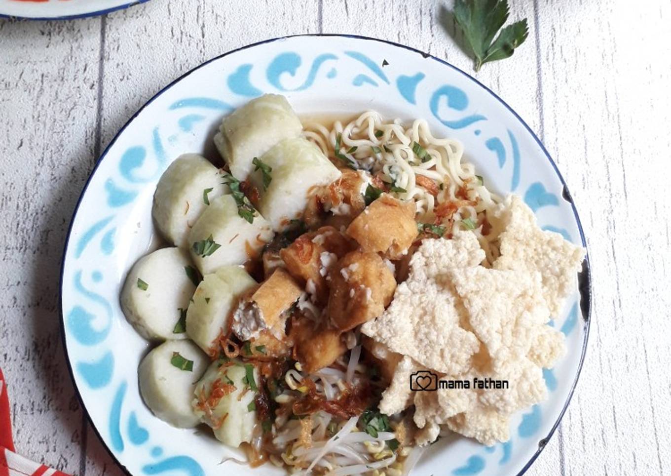 Mie kopyok khas semarang
