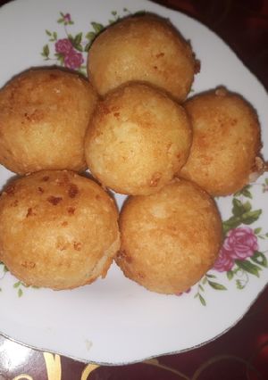 عکسی از دستور سیب زمینی توپی پنیری