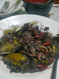 Foto resep Cumi tinta hitam